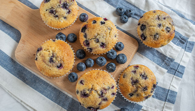 blueberry muffins