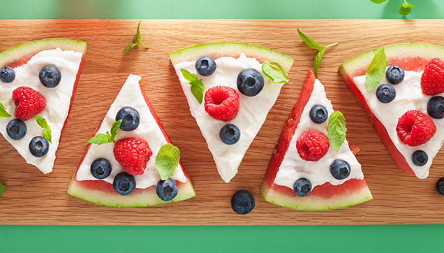 watermelon pizza