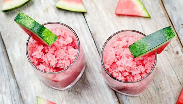 blueberry watermelon granita