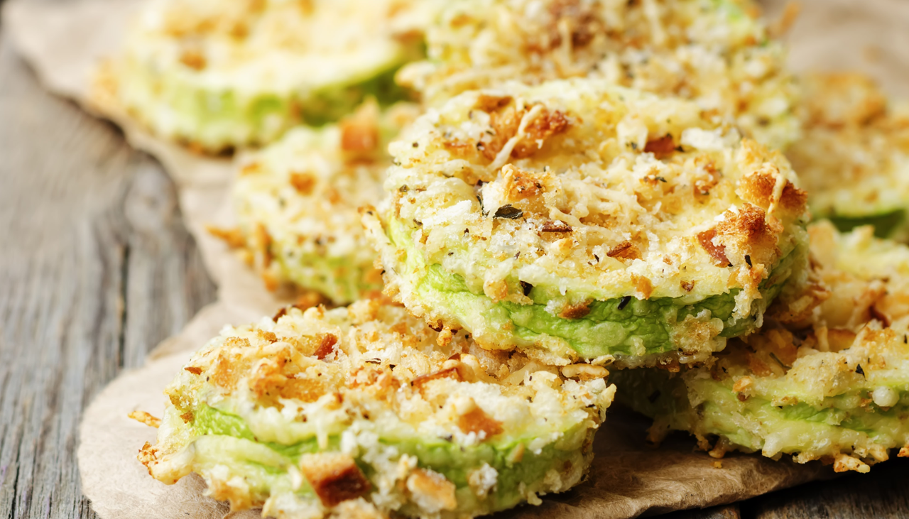 baked zucchini chips